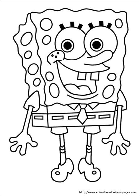 Sandy cheeks against the fish. SpongeBob Coloring Pages free For Kids