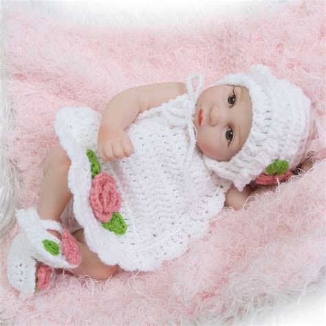 10 Handmade Reborn Baby Doll Lifelike Silicone Vinyl Girl Newborn
