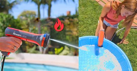 This HotWave Hose Sprayer Heats The Water Before It Comes Out For