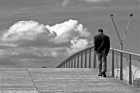 lonely man bridge by Stefano Corso - Hevria