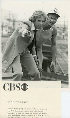 JAMESON PARKER GERALD MCRANEY ON TRAIN SIMON SIMON ORIGINAL 1981 CBS