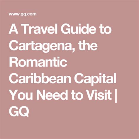 Cartagena Is the Perfect Romantic Weekend Destination | Romantic weekend destinations, Romantic ...