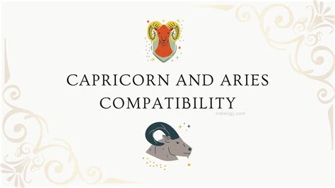 Capricorn And Aries Compatibility In Love Relationships And Marriage