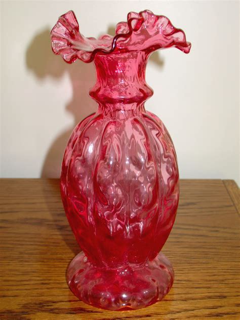 I Need To Go To West Virginia Where They Make These Fenton Ruffle Vases
