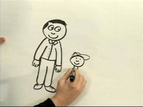 Ed vill shows us how to draw characters from scratch, starting with their personality pencil, paper, tablet 1. Easy Cartoon Drawing : How to Draw a Cartoon Man - YouTube