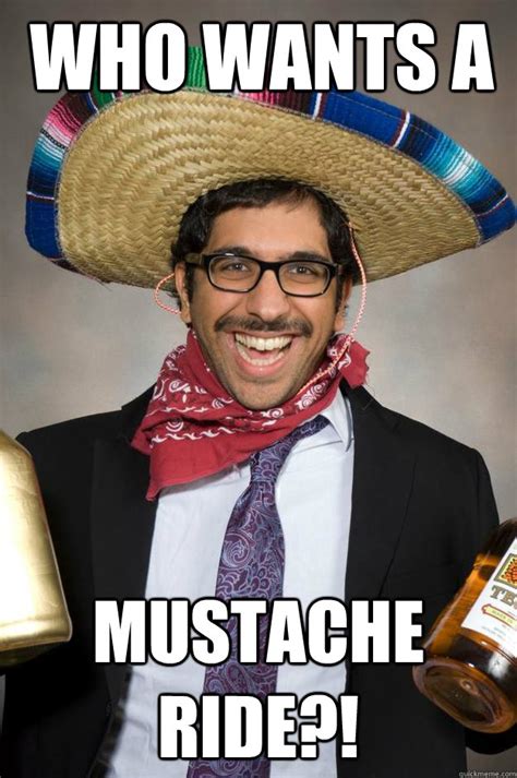 Who Wants A Mustache Ride The Persian Bandito Quickmeme