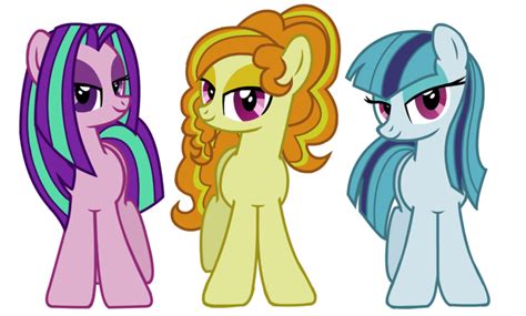 Image The Dazzlings Pony Formpng Poohs Adventures Wiki Fandom