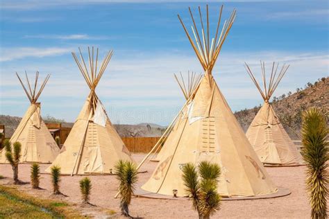 National Wigwam Of American Indians Stock Photo Image Of Shelter