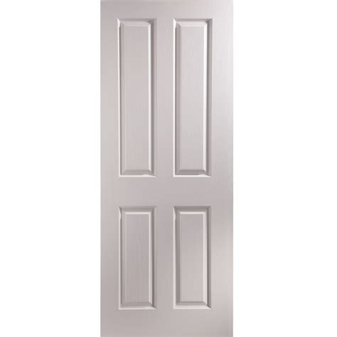 Jeld Wen Oakfield Hollow Core 4 Panel Primed Interior Door 526mm Door