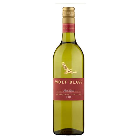 Wolf Blass Red Label Chardonnay Semillon 750ml White Wine Iceland Foods