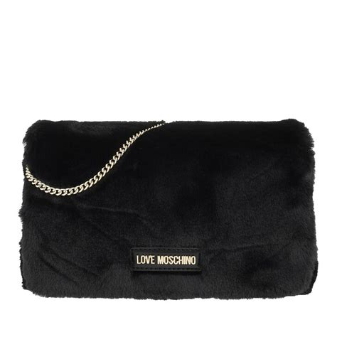 Love Moschino Crossbody Bag Fur Nero In Schwarz Fashionette