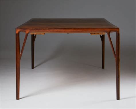 Table Designed By Helge Vestergaard Jensen For Peder Pedersen Denmark 1957