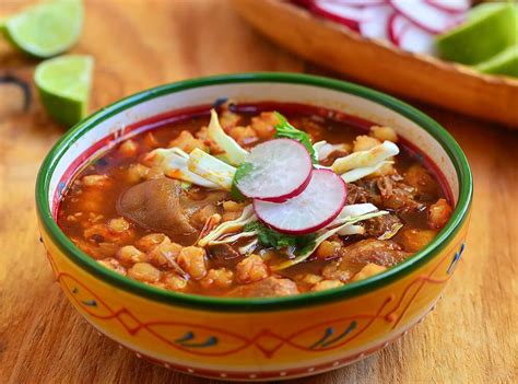 Pozole Rojo F Cil Y R Pido Gastronom A Mexicana