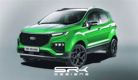 Next Generation Ford Ecosport Could Look Like This Rendering