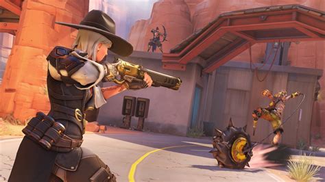 Know Your Lore Overwatchs Ashe Echo And The Deadlock Gang