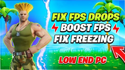 How To Boost Fps In Fortnite Low End Pc Insane Boost