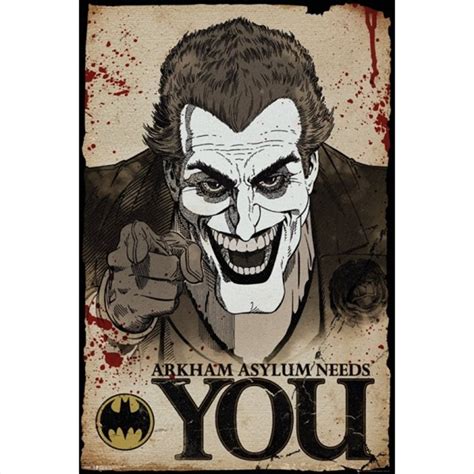 Buy Dc Comics Batman Comic Joker Needs You Poster In Posters Sanity