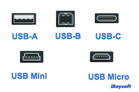 USB Port Overview Differences Between USB A USB B USB C