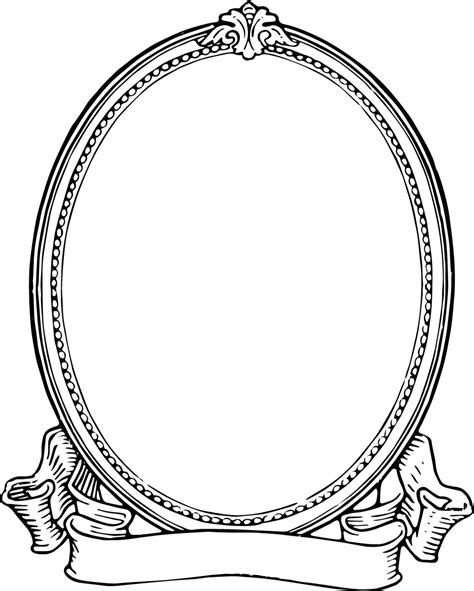 Clip Art Oval Frame Clip Art Library