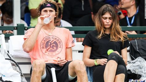 The german sensation is managing to shrug off a year that sascha had a traumatic split with his agent patricio apey, he parted ways with his coach ivan lendl, and he also broke up with his girlfriend olya. Alexander Zverev: Ex-girlfriend Olya Sharypova alleges ...