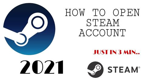How To Open Steam Account Steam Steam Id 2021 Youtube
