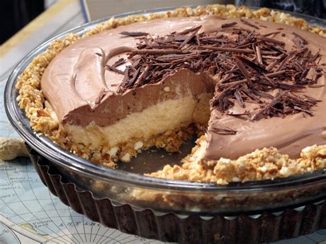 Its a no bake peanut butter cheesecake pie topped with hot fudge sauce. Chocolate Peanut Butter Desserts : Recipes : Cooking ...