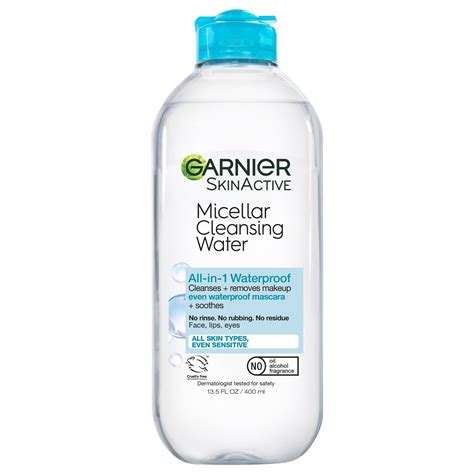 Garnier SkinActive Micellar Cleansing Water All in 1 Removes Waterproof