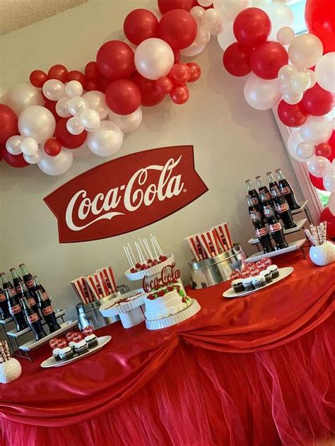 Coca Cola Birthday Party Ideas Photo 8 Of 13 Coca Cola Party Coca
