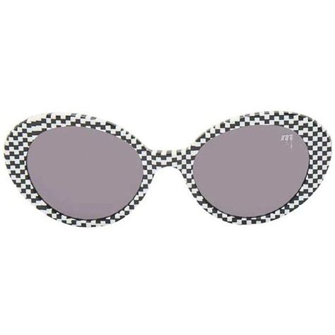 forever21 melt checkered sunglasses 48 liked on polyvore featuring accessories eyewear