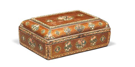 bonhams a safavid lacquer box signed ali ashraf persia dated ah 1163 ad 1749 50