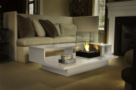 On the deck or patio, a gas fire pit table makes a great gathering space for family and friends. 20 Smoking Hot Indoor Fire Pit Ideas