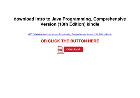Ppt Download Intro To Java Programming Comprehensive Version 10th