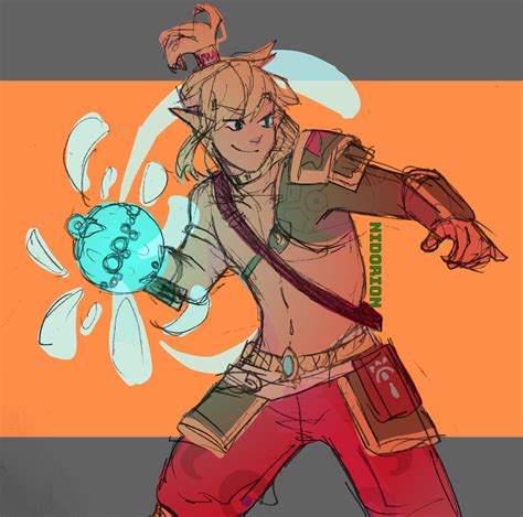 Oc Gerudo Link Because Drawing Him In This Outfit Was Inevitable