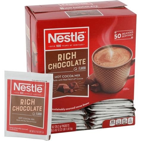 nestle hot cocoa recipe single serving