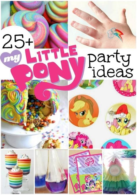 25 Diy My Little Pony Party Ideas