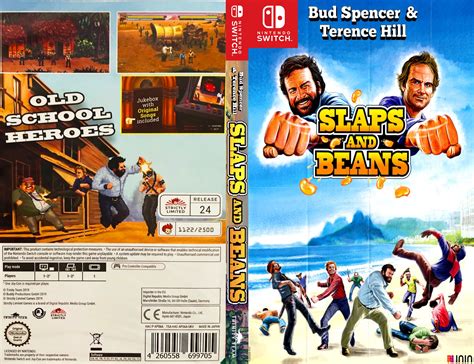 Bud Spencer & Terence Hill Slaps and Beans Cover and Inside covers : r
