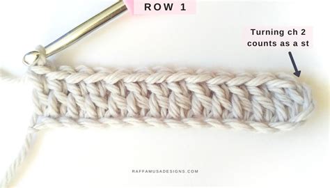 How To Crochet The Basketweave Stitch Step By Step Tutorial