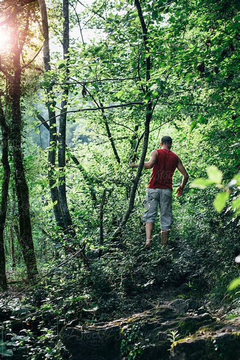 Man Walking In The Woods Del Colaborador De Stocksy Beatrix Boros Stocksy