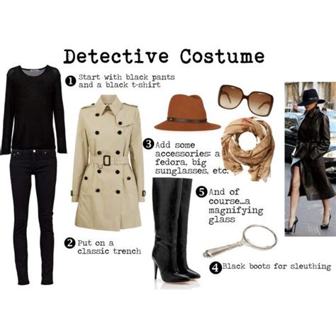 Detective Costume Created By Thelittlemermaid810 On Polyvore Dressing Room Pinterest