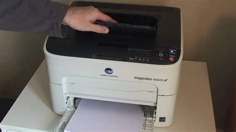 I acknowledge that konica minolta may send me further information about products or services. Konica Minolta Magicolor 1650 EN Colour Laser Printer Review - YouTube