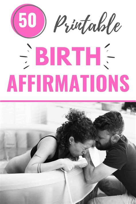 The Most Powerful Birth Affirmations For A Positive Birth Experience
