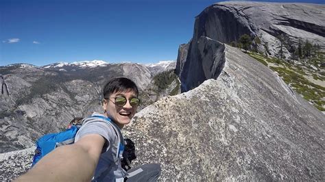 Hiking Yosemite Half Dome Diving Board Youtube