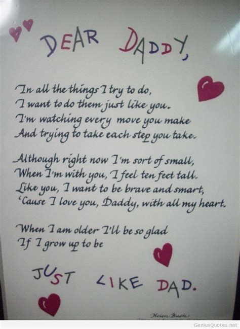 Happy birthday to my amazing uncle. Dear daddy, father's day poem | Fathers day poems, Happy ...