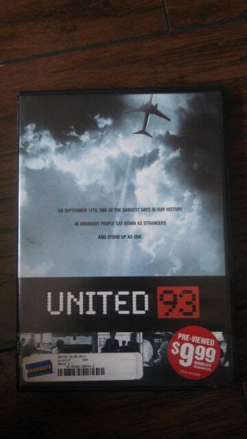 United 93 Widescreen Edition Dvd Ebay