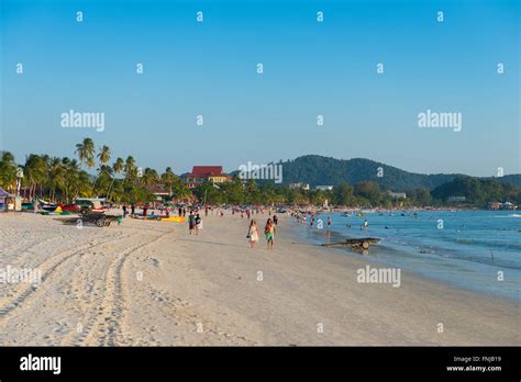 Langkawi Cenang Beach At Sunset Malaysia Stock Photo Alamy