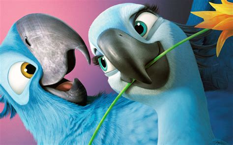 Download Rio 2 Romantic Couple Wallpaper