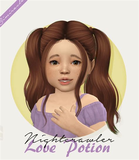 Nightcrawler Love Potion Hair Retexture At Shimydim Sims Sims 4 Updates