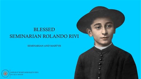 Blessed Seminarian Rolando Rivi Amshj Youtube
