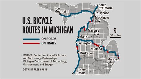 New Michigan Bike Route On Us 2