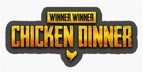 Winner Winner Chicken Dinner Pubg Logo - ElviskruwGates